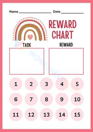 Kid's Reward Chart Printable