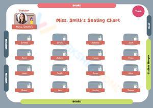 Classroom Seating Plan Layout Worksheet