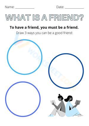 What is a Friend? Worksheet