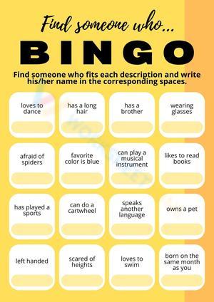 Getting to Know You Bingo Icebreaker Activity