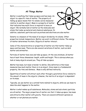 4th Grade Science Practice and Review