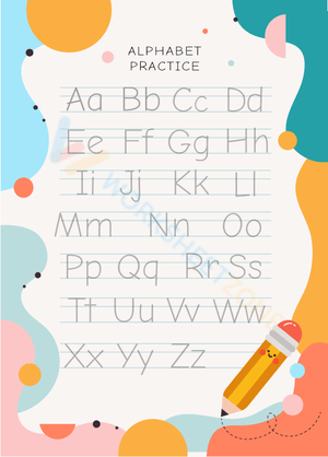 Alphabet Tracing Worksheet | Essential Grade K Practice
