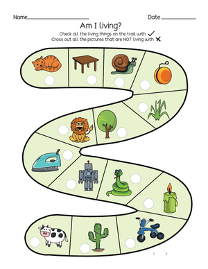 Differentiating Living & Non-Living Things