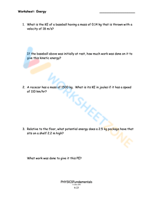 Applying Conservation of Energy in Mechanics