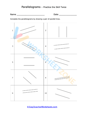 Identifying Parallelogram Shapes