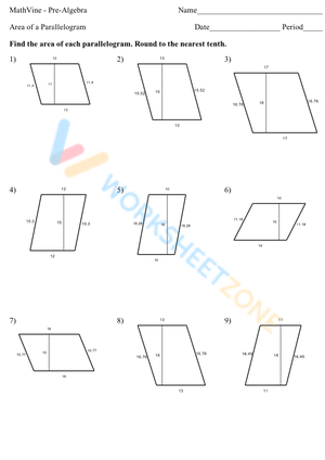 Exploring Parallelogram Concepts