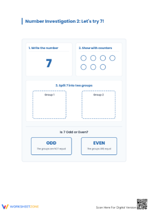 Odd and Even Numbers Worksheet | Grade 2 Essential
