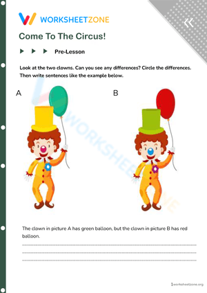English-teaching materials for English teachers - Come to the circus!