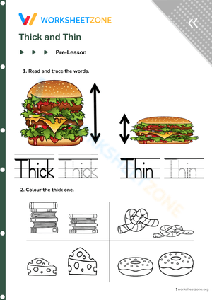 English-teaching materials for English teachers - Thick and Thin