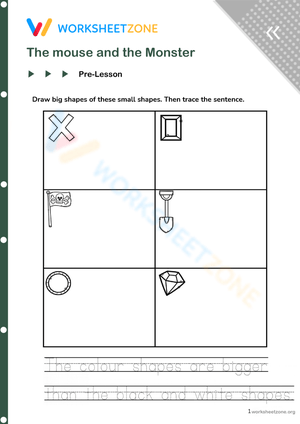 English-teaching materials for English teachers - The Mouse and the Monster