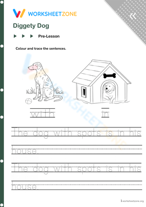 English-teaching materials for English teachers - Diggety dog!