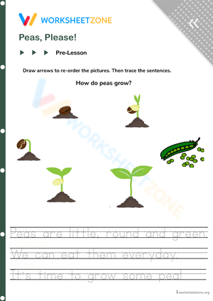 English-teaching materials for English teachers - Peas! Please!