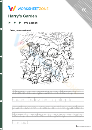 English-teaching materials for English teachers - Harry's Garden