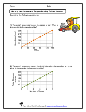 Understanding Constant of Proportionality