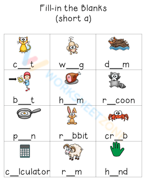Enhance Vocabulary: Fill in the Blanks Worksheet