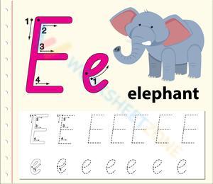 E is for Elephant