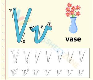 V is for Vase