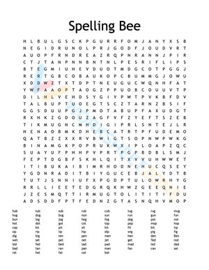 Bee-utiful Buzz! Word Search