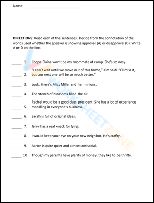 Grade 6 Vocabulary 2
