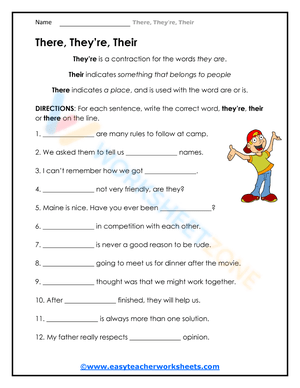 THEIR / THERE / THEY’RE 5