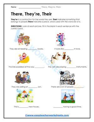 THEIR / THERE / THEY’RE 6