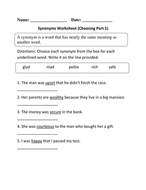 Understanding Word Meaning through Synonyms