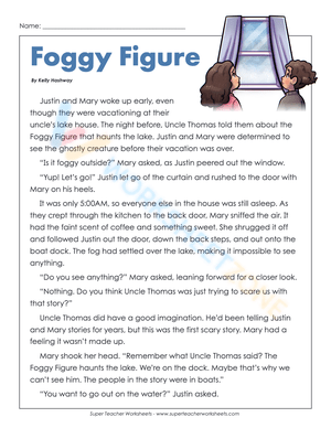 reading comprehension 4th grade 4