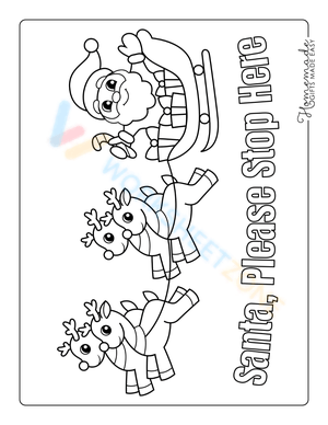 Santa, please stop here