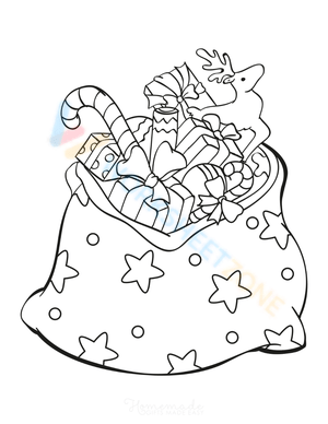 Santa's gift bag