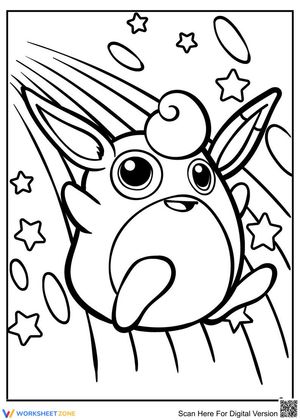 Wigglytuff Coloring Page | Pokémon Fun