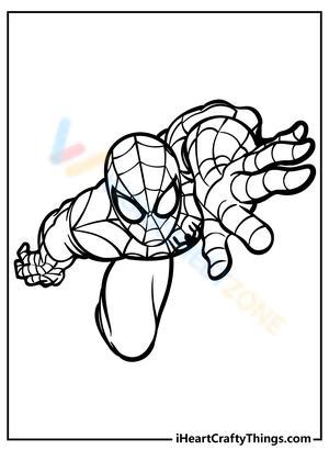 A cool spiderman