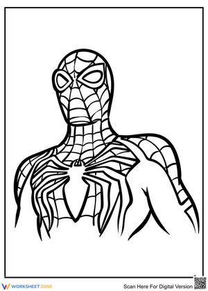Portrait of spiderman