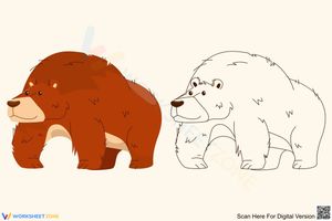 Big Bear coloring 