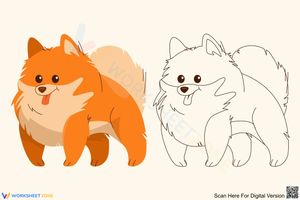 Furry pet coloring