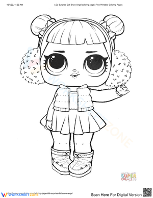 LOL Surprise Doll Snow Angel