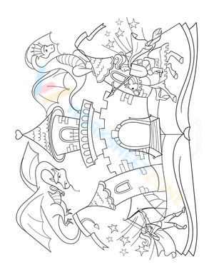 Dragons and the castle
