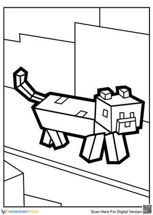 Minecraft cat