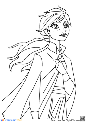 Beautiful princess Anna