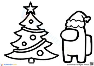 Among us and Xmas tree
