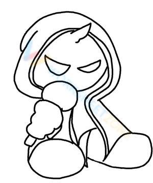  Cool Dude Coloring Page | Hoodie and Headphones