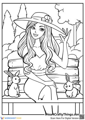 Barbie in the park