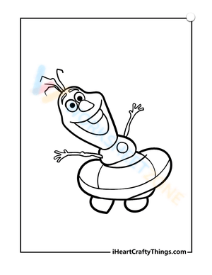 Cheerful Olaf