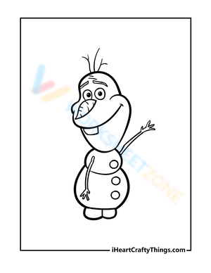 Olaf says Hi