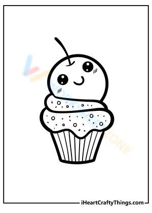 Cute cupcake