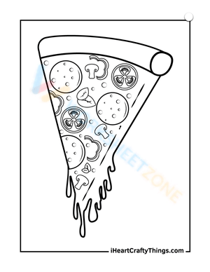 Delicious Pizza Slice for a Quick Snack