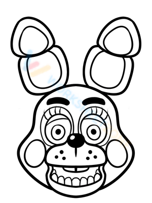 Toy Bonnie Fun: A Creative Activity Sheet