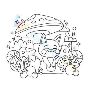 Kawaii kitten
