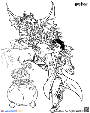 Harry Potter and Dragon: A Magical Encounter