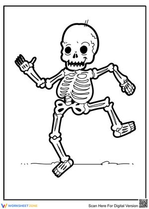 Playful skeleton