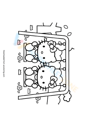 Two hello kitty bestfriends